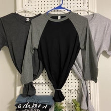 Load image into Gallery viewer, "BBD" Logo Baseball Tee