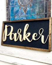 Load image into Gallery viewer, Dimensional Name Sign