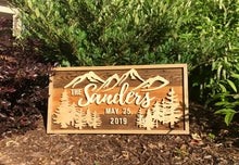Load image into Gallery viewer, Reclaimed Wood Wedding Sign