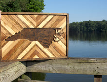 Load image into Gallery viewer, Geometric State Wall Art