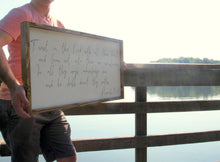 Load image into Gallery viewer, Proverbs 3:5-6 Sign