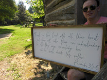 Load image into Gallery viewer, Proverbs 3:5-6 Sign