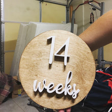 Load image into Gallery viewer, Milestone Marker Round