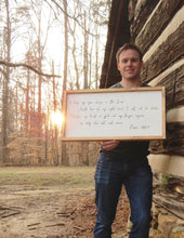 Load image into Gallery viewer, Psalm 16:8-9 Sign
