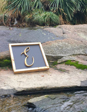 Load image into Gallery viewer, Framed Dimensional Letter Sign

