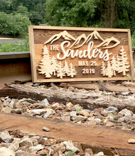 Load image into Gallery viewer, Reclaimed Wood Wedding Sign
