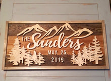 Load image into Gallery viewer, Reclaimed Wood Wedding Sign
