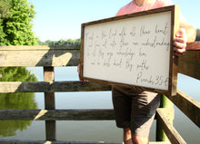 Load image into Gallery viewer, Proverbs 3:5-6 Sign
